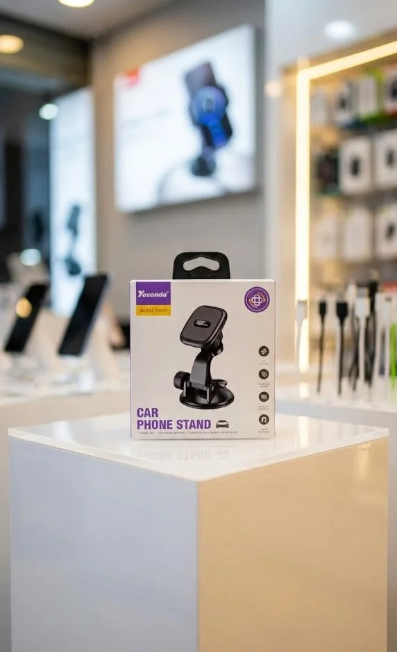 عرض تجاري لحامل هاتف السيارة - تسويق ومبيعات برومبت